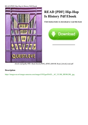 read [pdf] hip-hop is history pdf ebook