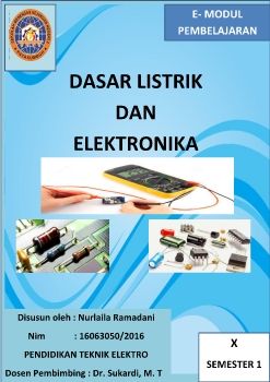 E- Modul Dasar Listrik dan Elektronika