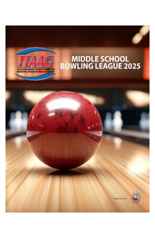 IIAAG Middle Schools Bowling Rules 2025