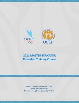 OSEP Master Educator Refresher Training 2021 Zone 1