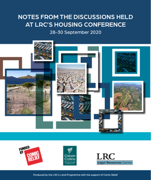 Notes from LRC's Housing Conference