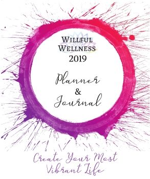 Willful Wellness 2019 Planner & Journal Cirque 8 by 10