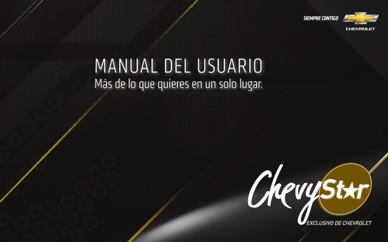 Manual del usuario - ChevyStar