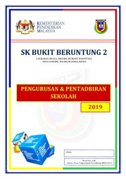 BUKU PENGURUSAN SKBB2 2019