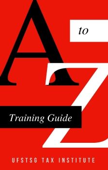 UFSTSG Tax Institute Professional Training Guide