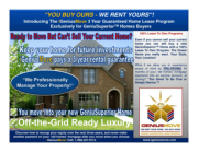 iGeniusMove 3 Year Guaranteed Home Lease Program