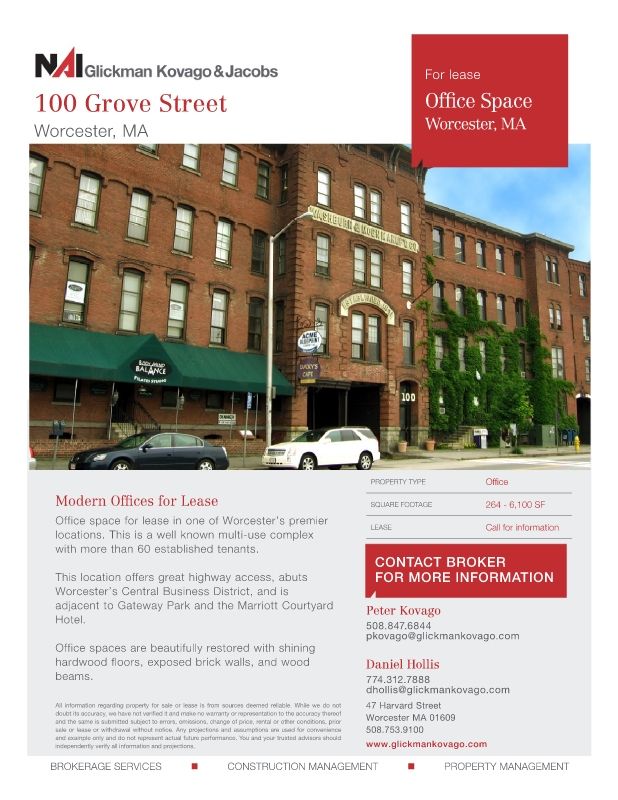 100 Grove Street, Worcester