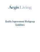 Quality Improvement Workgroup Guidelines FINAL