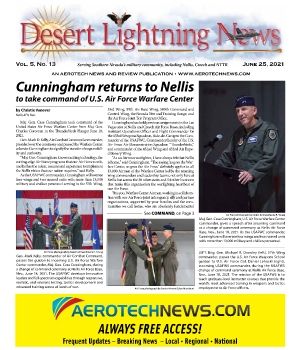 Desert Lightning News, Nellis-Creech AFB Edition, June 11, 2021