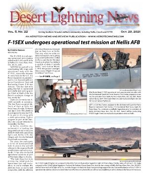 Desert Lightning News, Nellis-Creech AFB Edition, October 29, 2021