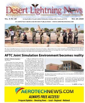 Desert Lightning News, Nellis-Creech AFB Edition, November 20, 2020