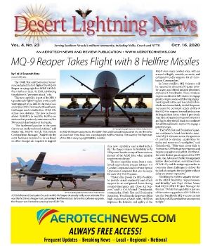 Desert Lightning News, Nellis-Creech AFB Edition, October 16, 2020