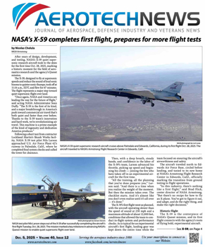 Aerotech News and Review – December 5, 2025