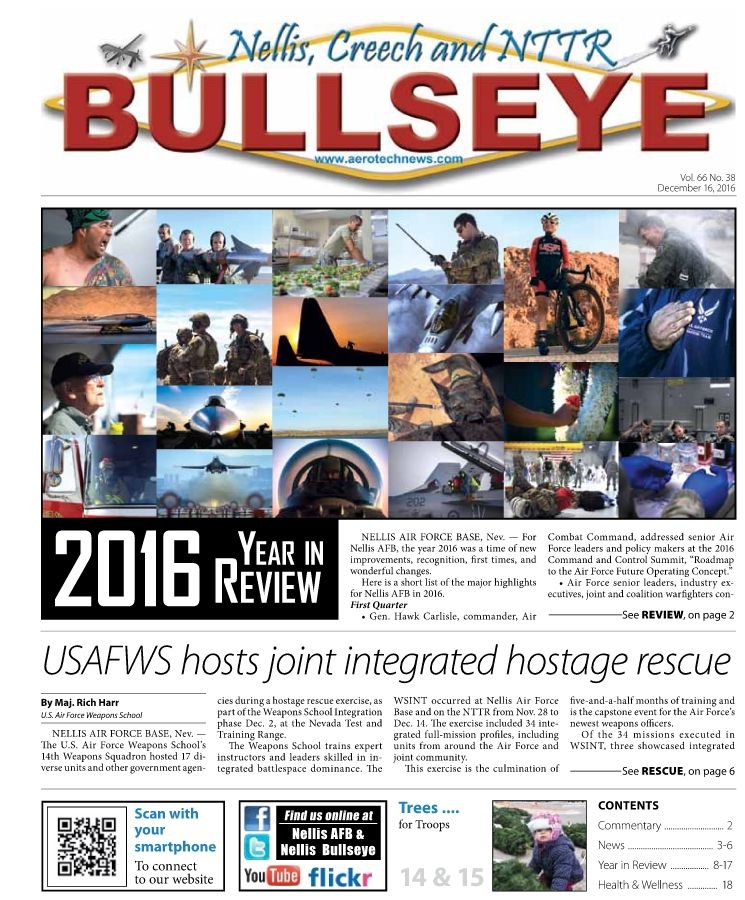 Nellis Creech NTTR Bullseye, Dec. 16 2016