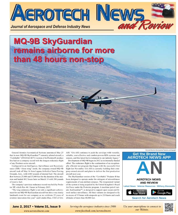 Aerotech News and Review, June 2 2017