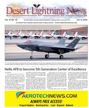 Desert Lightning News, Nellis-Creech AFB Edition, July 9, 2021