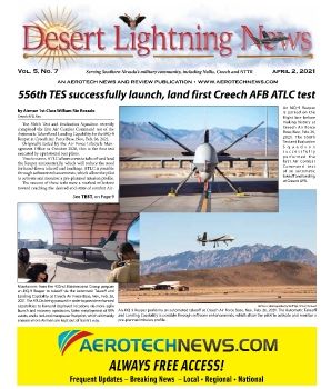 Desert Lightning News, Nellis-Creech AFB Edition, April 2, 2021