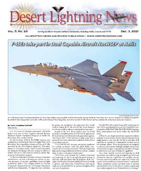 Desert Lightning News, Nellis-Creech AFB Edition, December 3, 2021