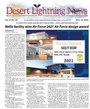 Desert Lightning News, Nellis-Creech AFB Edition, November 19, 2021