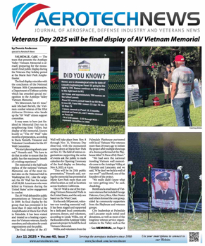 Aerotech News and Review – July 11 2025
