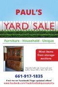 Pauls Yard Sale