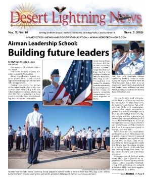 Desert Lightning News, Nellis-Creech AFB Edition, September 3, 2021