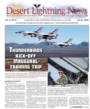 Desert Lightning News, Nellis-Creech AFB Edition, January 21, 2022