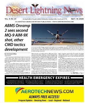 Desert Lightning News, Nellis-Creech AFB Edition, September 18, 2020