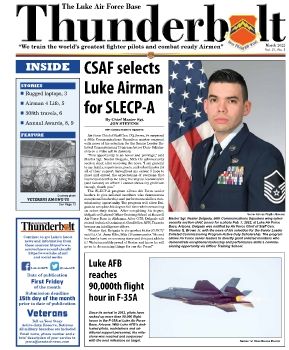 Luke AFB Thunderbolt, March 2022