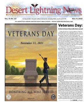 Desert Lightning News, Nellis-Creech AFB Edition, November 5, 2021