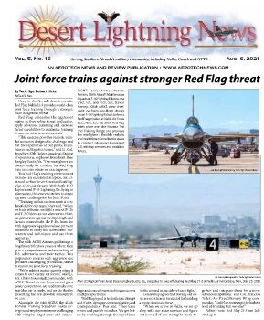 Desert Lightning News, Nellis-Creech AFB Edition, August 6, 2021