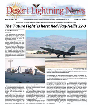 Desert Lightning News, Nellis-Creech AFB Edition, July 22, 2022