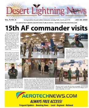 Desert Lightning News, Nellis-Creech AFB Edition, January 22, 2021