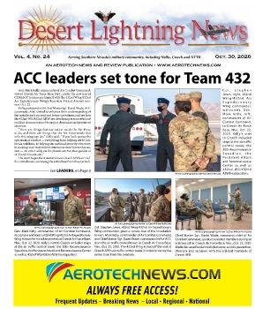 Desert Lightning News, Nellis-Creech AFB Edition, October 30, 2020