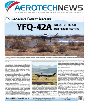 Aerotech News and Review – September 12, 2025