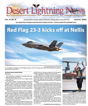 Desert Lightning News Nellis AFB | Creech AFB – August 2023