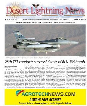 Desert Lightning News, Nellis-Creech AFB Edition, September 4, 2020