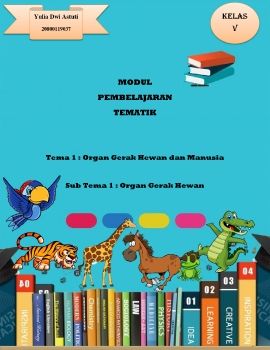 MODUL ORGAN GERAK HEWAN DAN MANUSIA