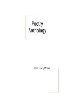Catalog Poems (1)