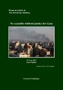 No ceasefire without justice for Gaza