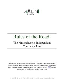 White Paper-Independent Contractor Laws