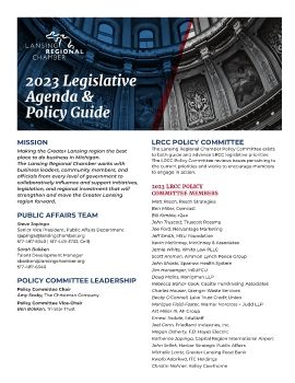 2023 LRCC Legislative and Policy Advocacy Guide