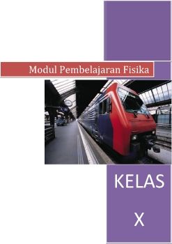 MODUL GERAK LURUS-converted