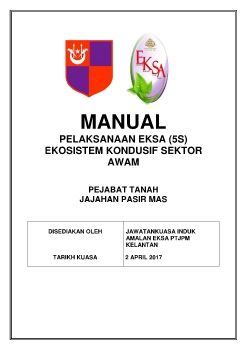 MANUAL EKSA PTJPM OK latest