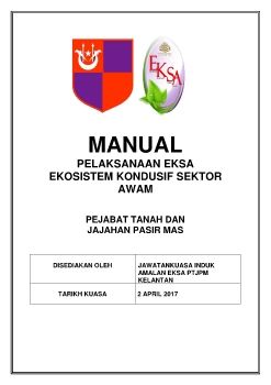 MANUAL EKSA PTJPM