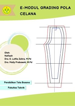 E-Modul Grading Pola Celana