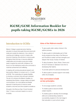 IGCSE/GCSE Abridged 