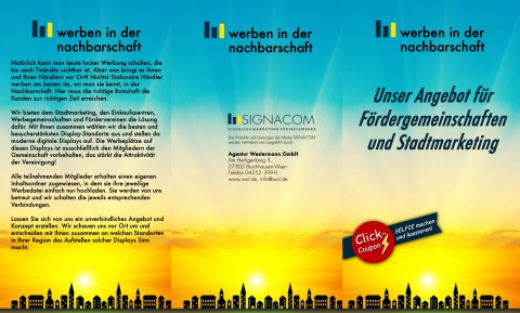 stadtmarketing 6seiter