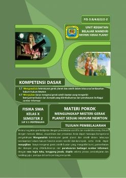 UKBM FISIKA KD-3.8 Misteri Gerak Planet 2019_Active