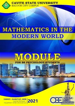 Module 1_Chapter 1_Mathematics in the Modern World